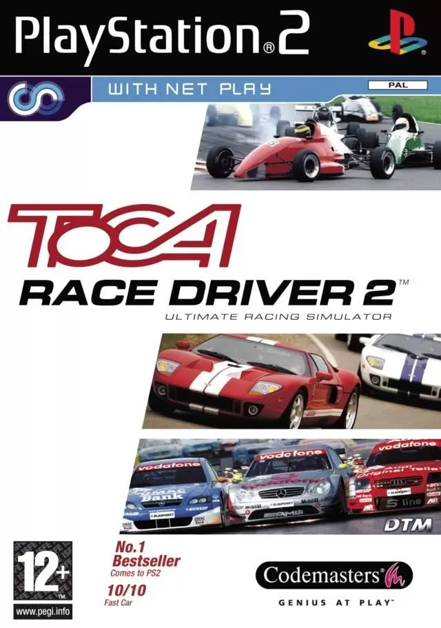 Jeux PS2 - TOCA Race Driver 2