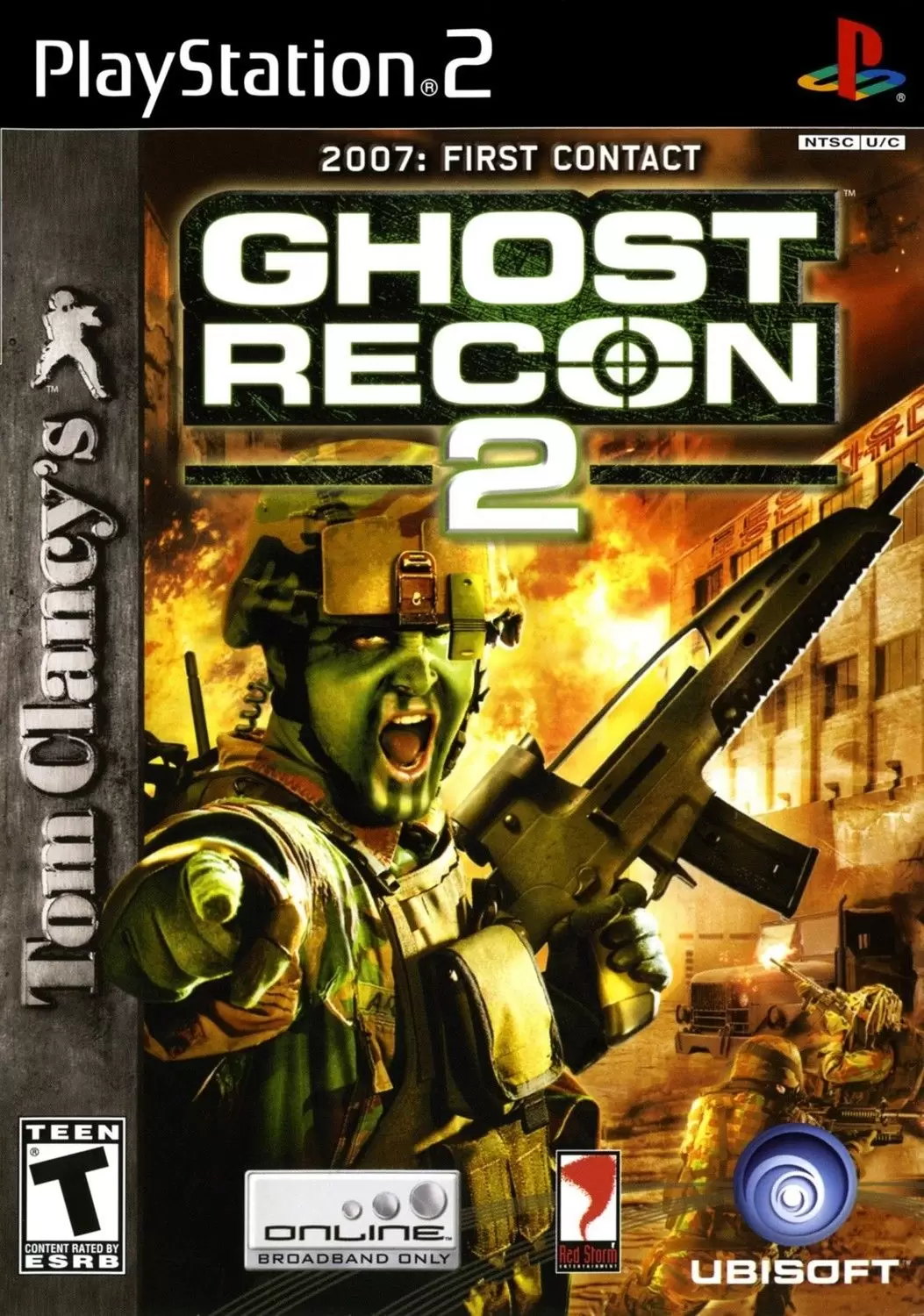 PS2 Games - Tom Clancy\'s Ghost Recon 2