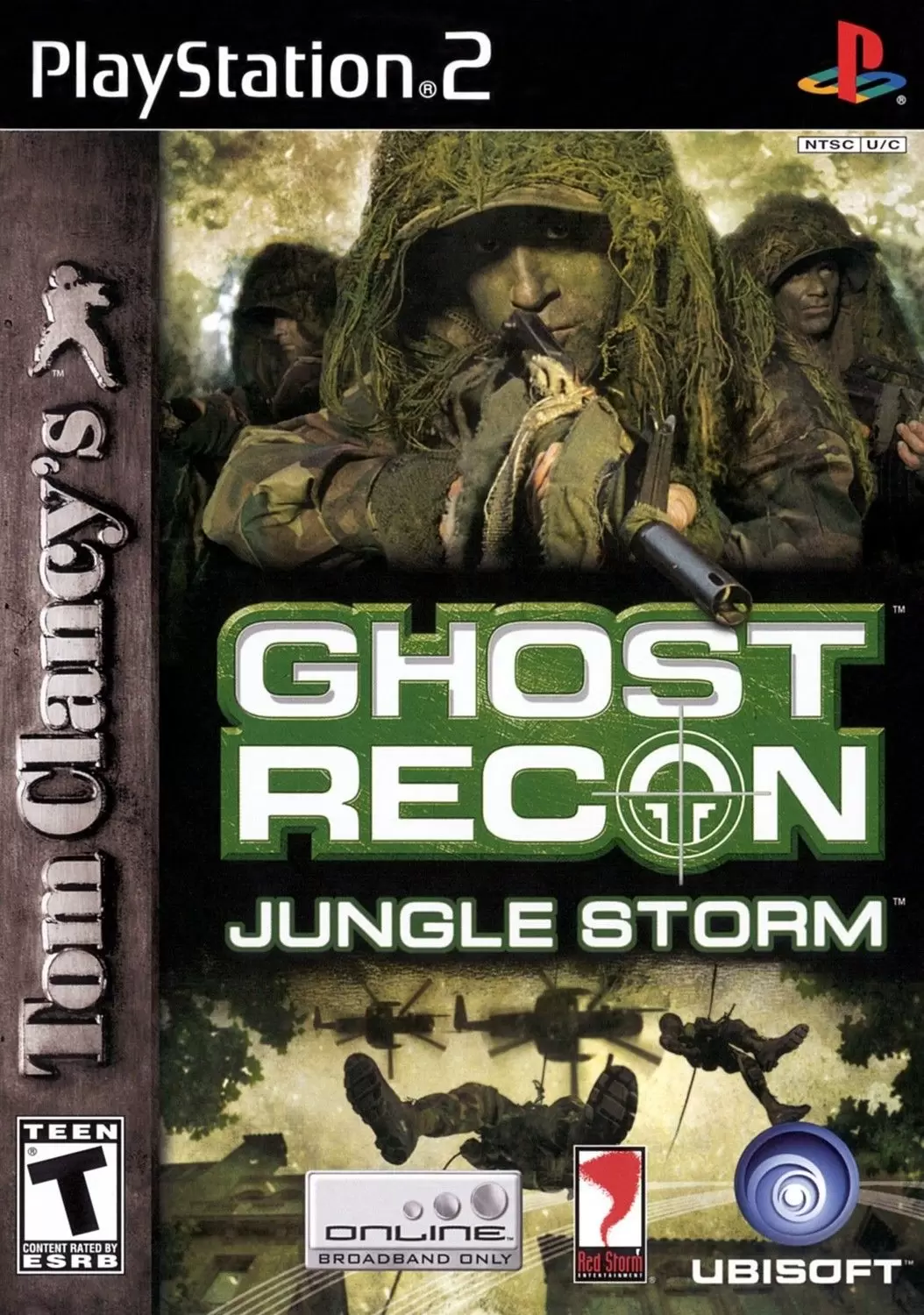 PS2 Games - Tom Clancy\'s Ghost Recon: Jungle Storm