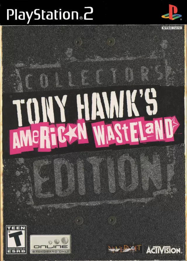 PS2 Games - Tony Hawk\'s American Wasteland: Collector\'s Edition