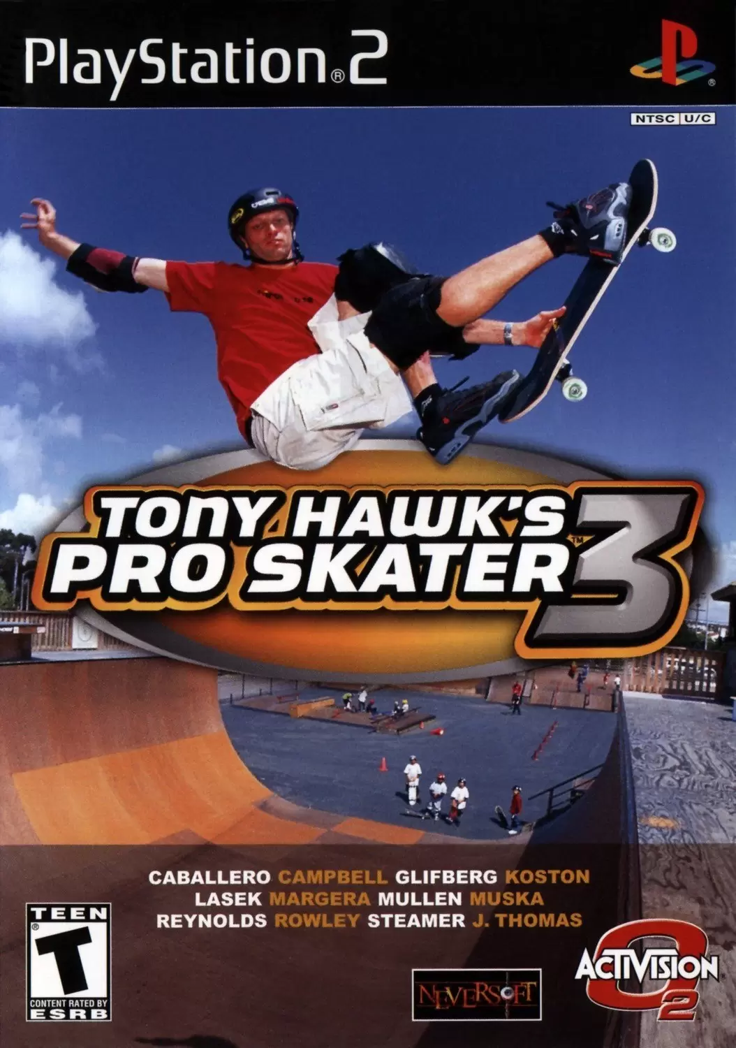 Jeux PS2 - Tony Hawk\'s Pro Skater 3