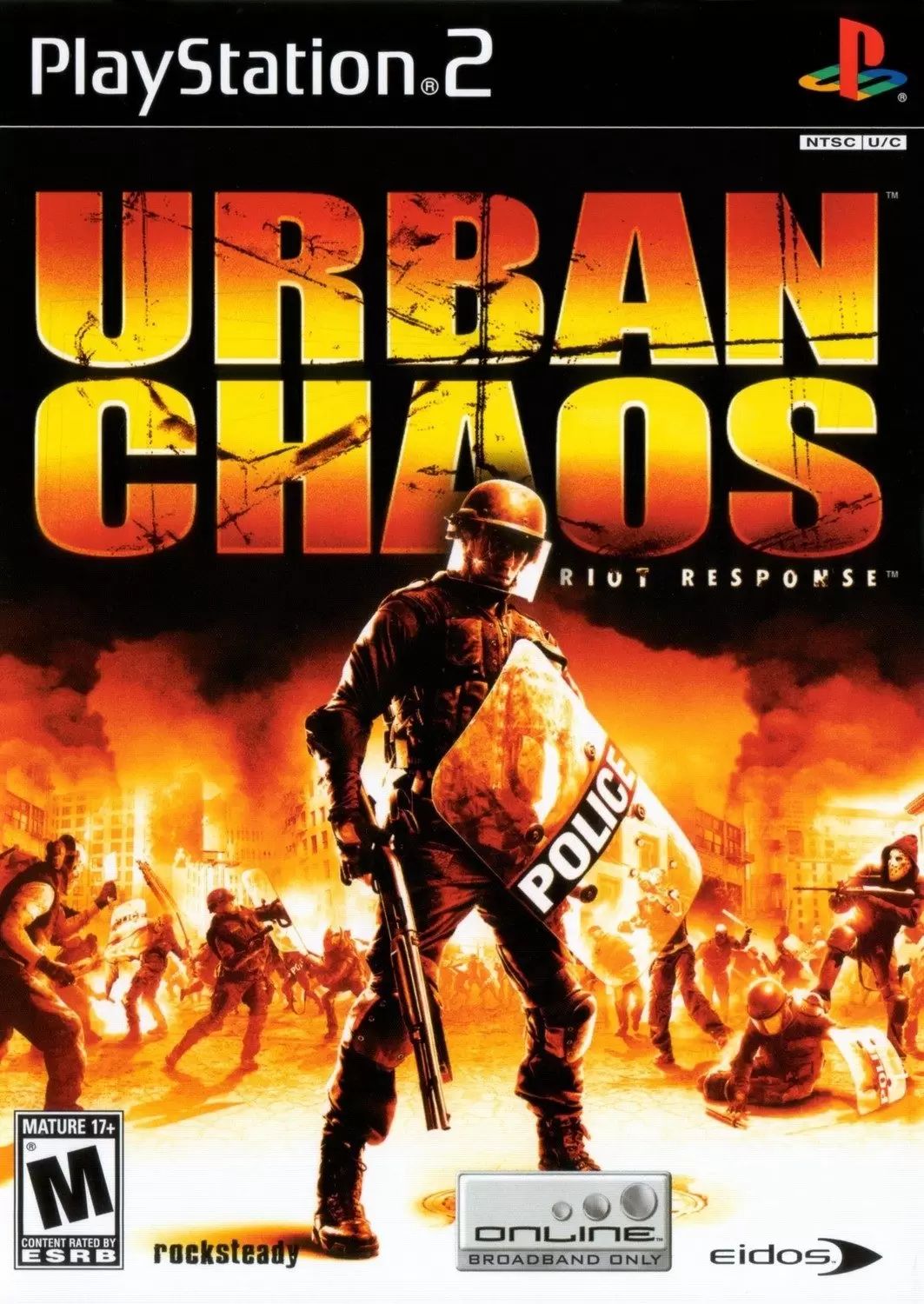 PS2 Games - Urban Chaos: Riot Response