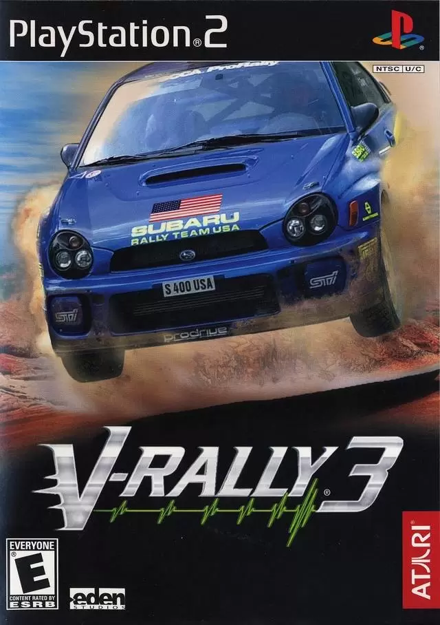 Jeux PS2 - V-Rally 3
