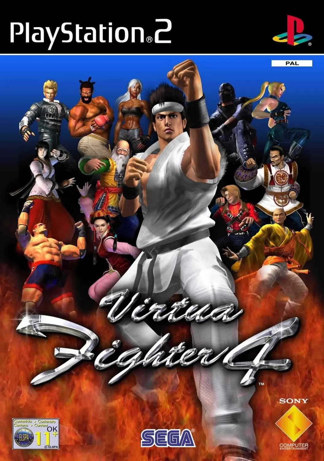 PS2 Games - Virtua Fighter 4