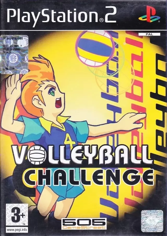 PS2 Games - Volleyball Challenge
