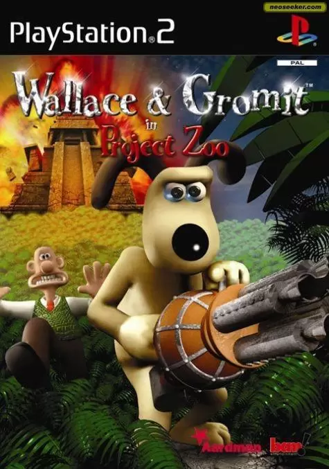 PS2 Games - Wallace & Gromit in Project Zoo
