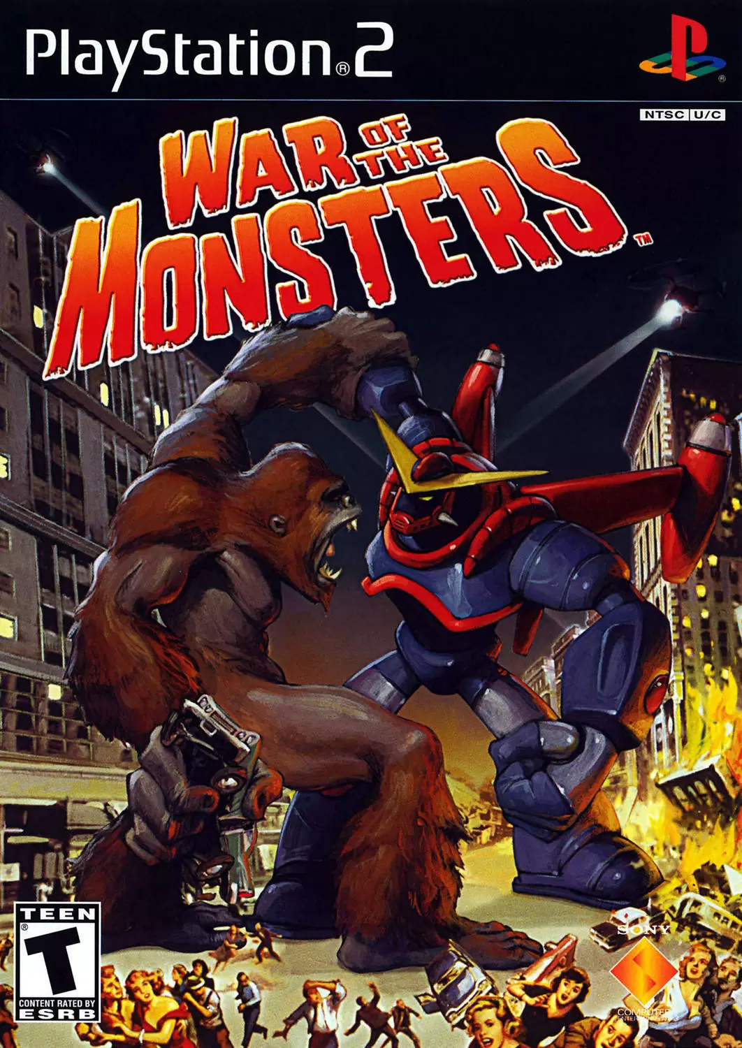 Jeux PS2 - War of the Monsters