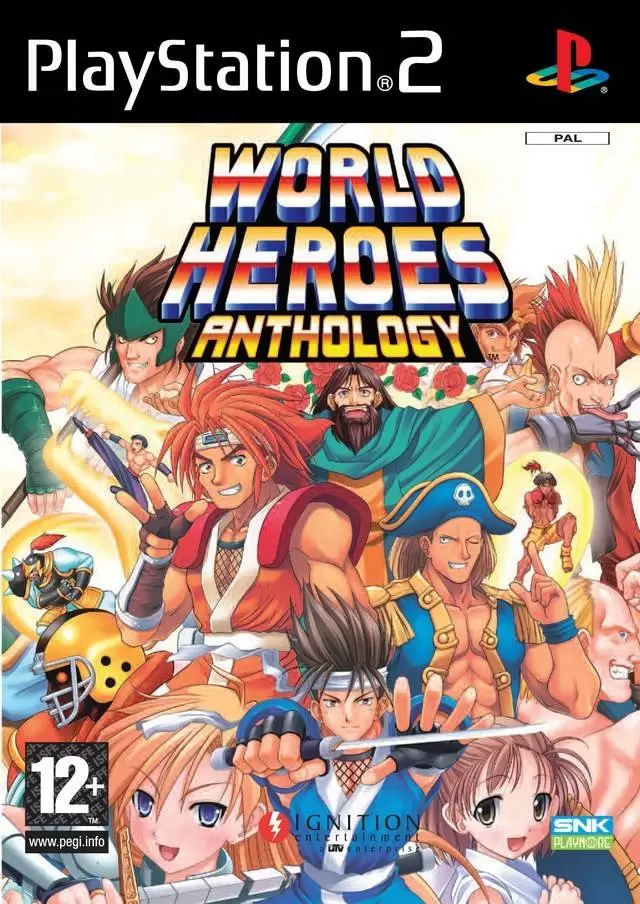 PS2 Games - World Heroes Anthology