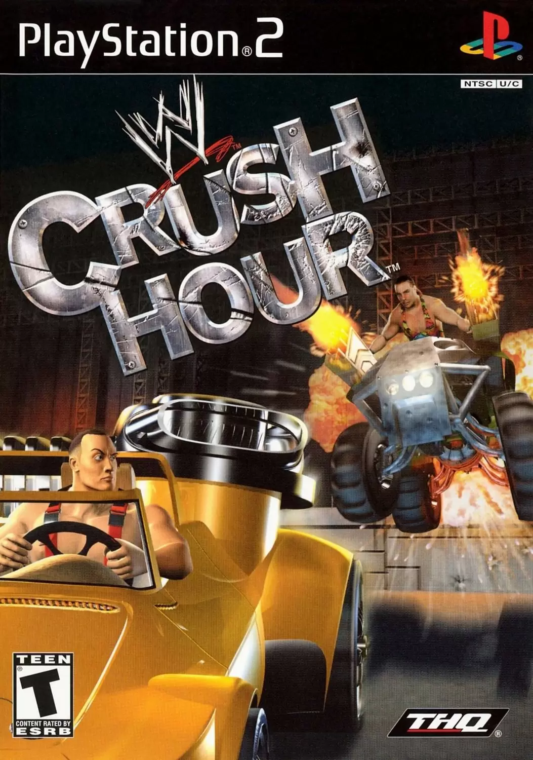 PS2 Games - WWE Crush Hour