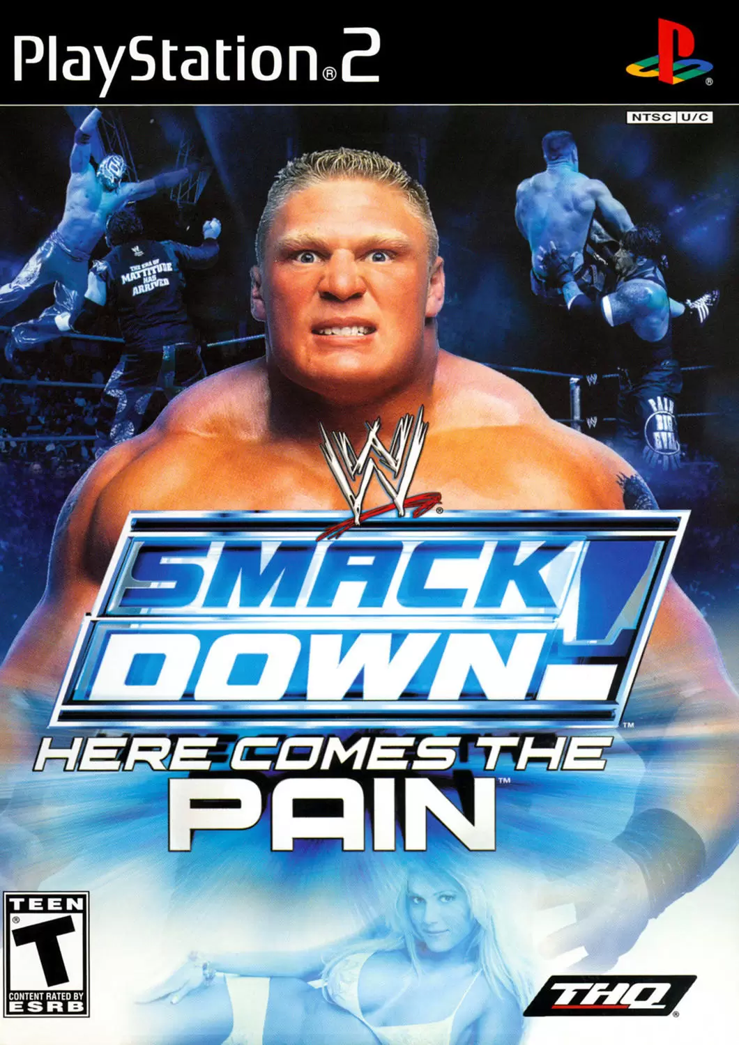 PS2 Games - WWE Smackdown! Here Comes the Pain