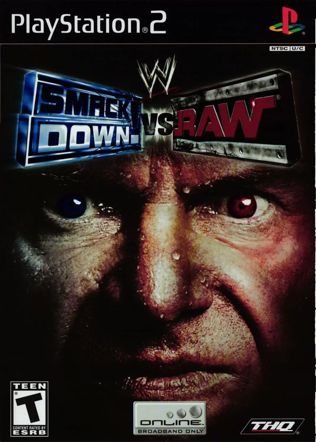 PS2 Games - WWE SmackDown! vs. Raw