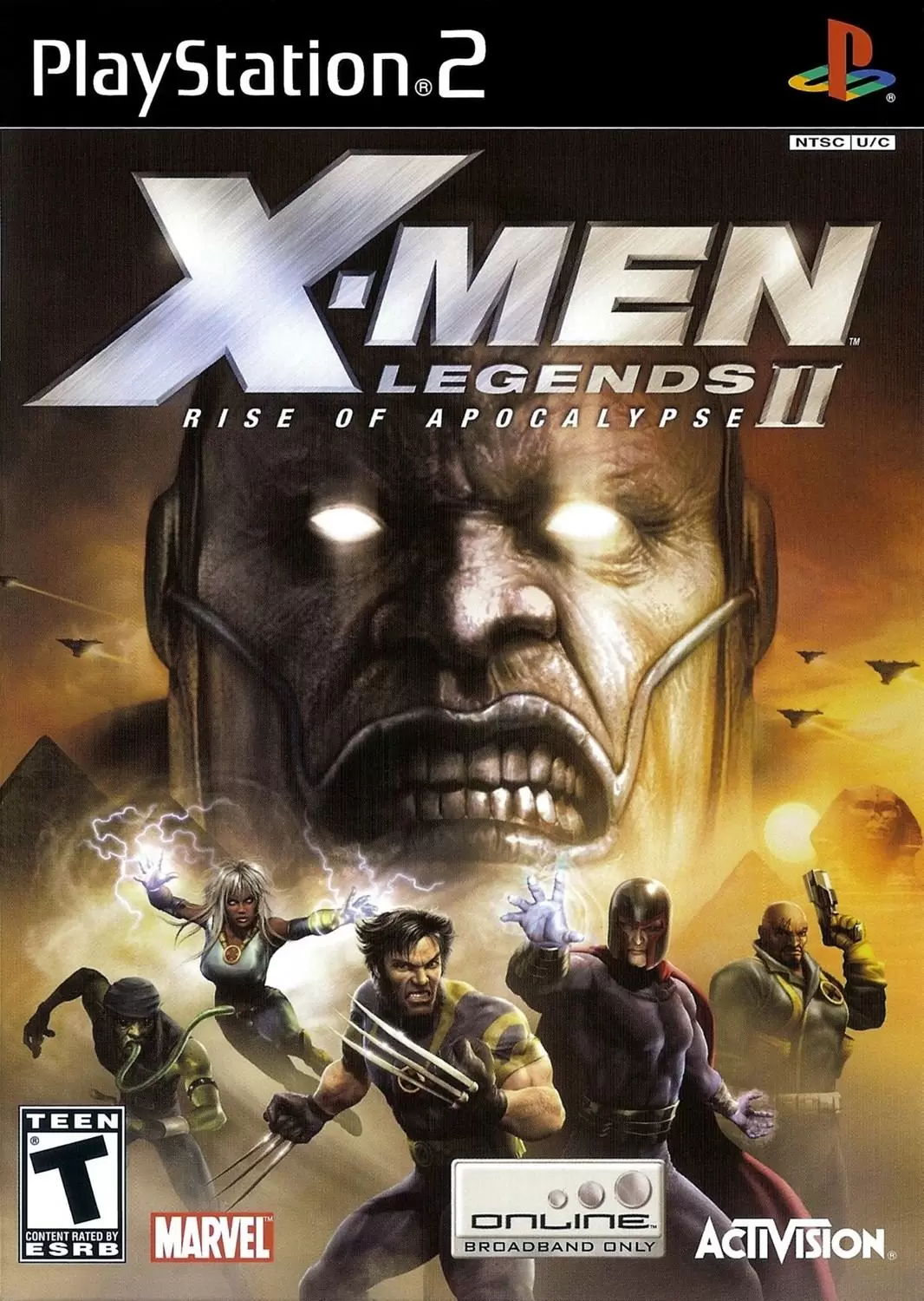 Jeux PS2 - X-Men Legends II: Rise of Apocalypse