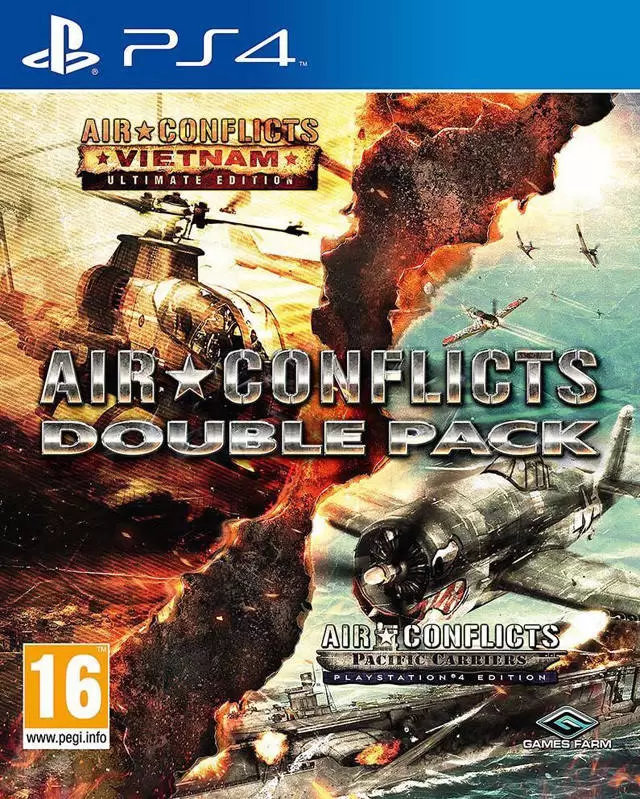 Jeux PS4 - Air Conflicts Double Pack