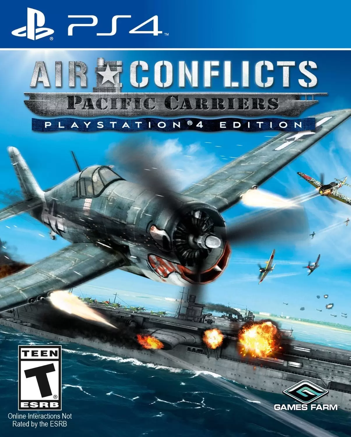 Jeux PS4 - Air Conflicts: Pacific Carriers