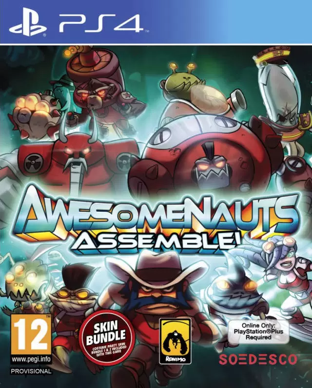 Jeux PS4 - Awesomenauts Assemble!