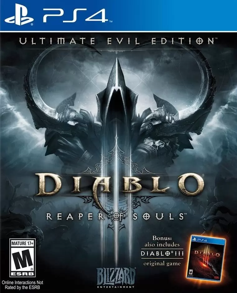 Jeux PS4 - Diablo III Reaper of Souls: Ultimate Evil Edition