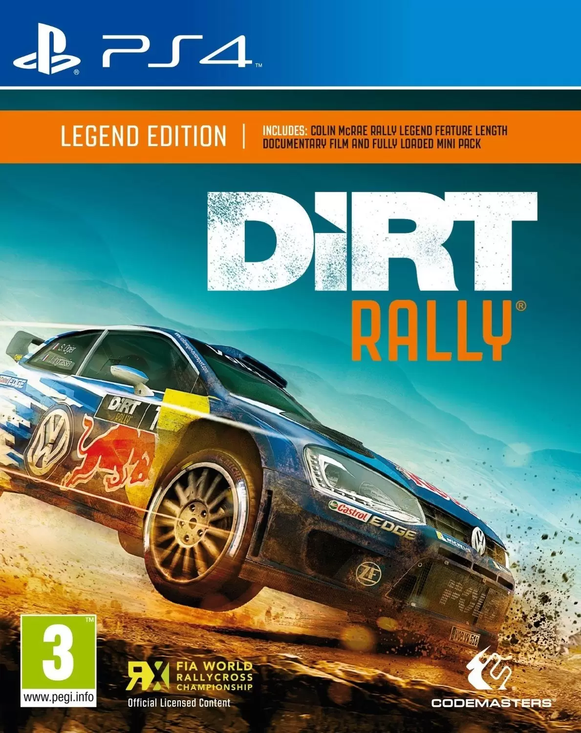Jeux PS4 - Dirt Rally Legend Edition