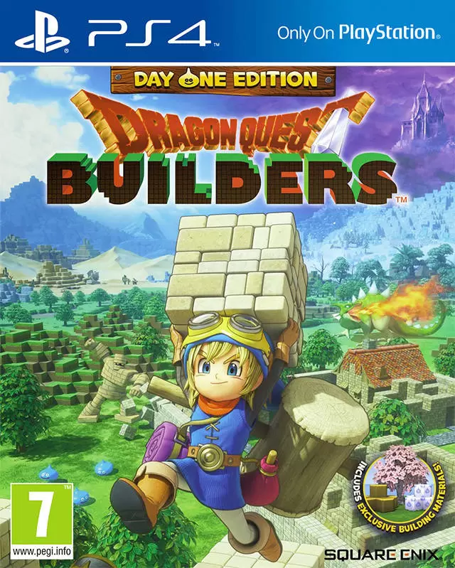 Jeux PS4 - Dragon Quest Builders - Edition Day One