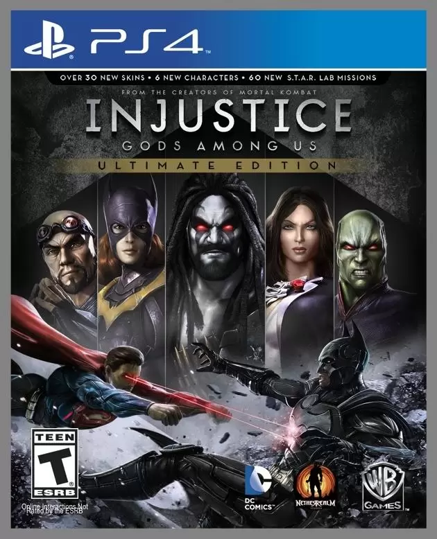 PS4 Games - Injustice Gods Among Us Ultimate Edition