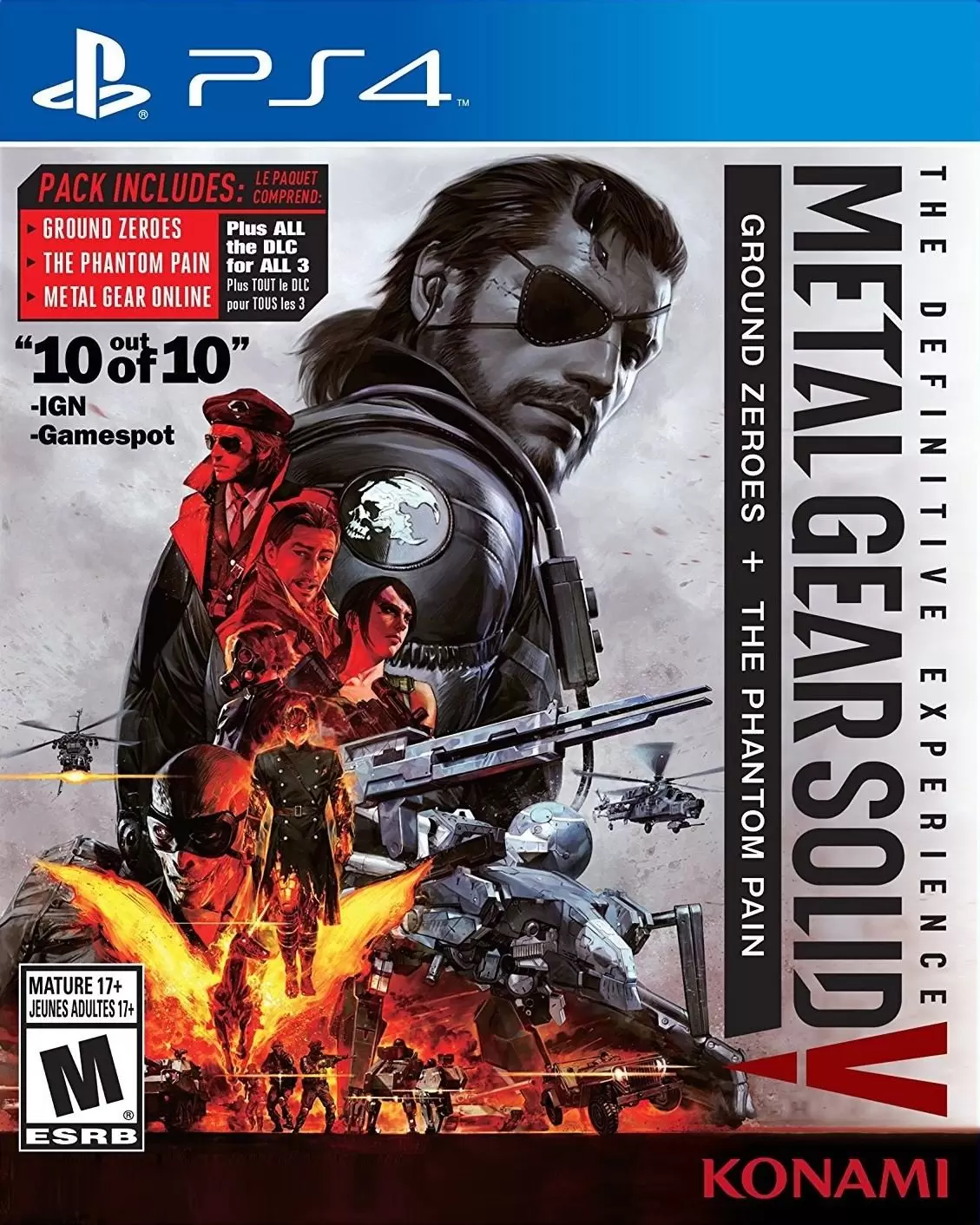 Jeux PS4 - Metal Gear Solid V: The Definitive Experience