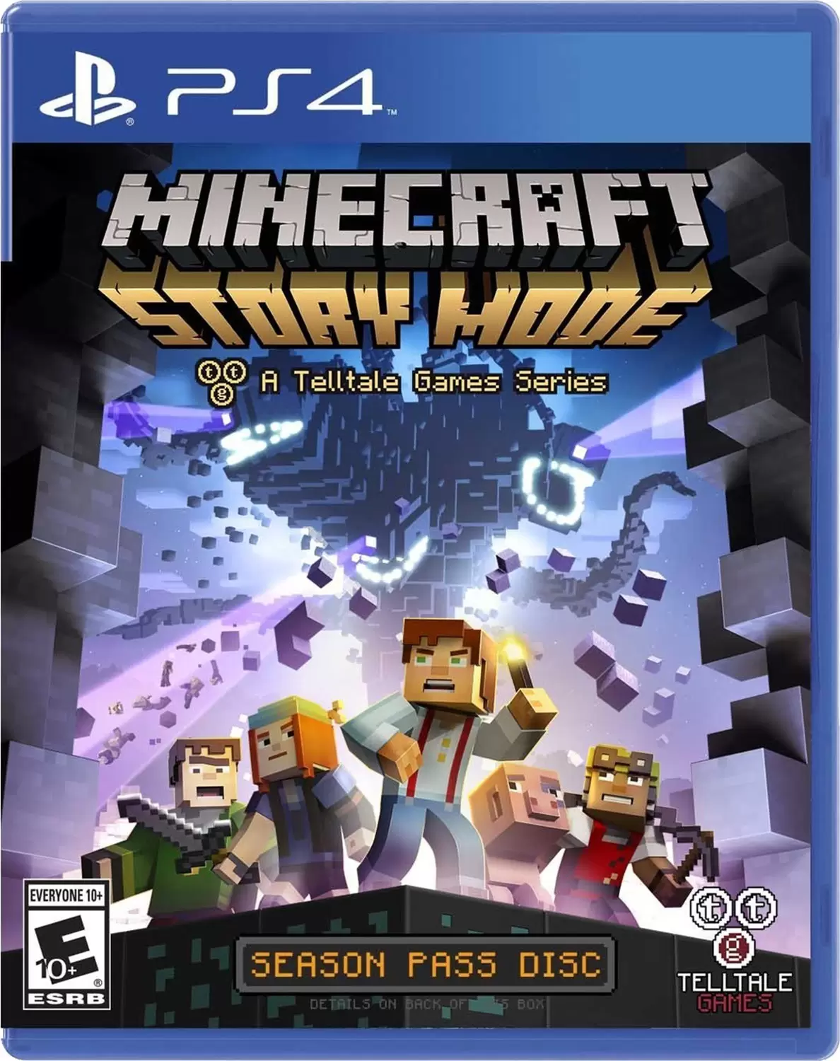 Jeux PS4 - Minecraft: Story Mode