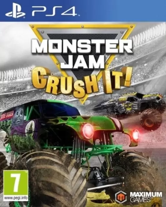 Jeux PS4 - Monster Jam: Crush It