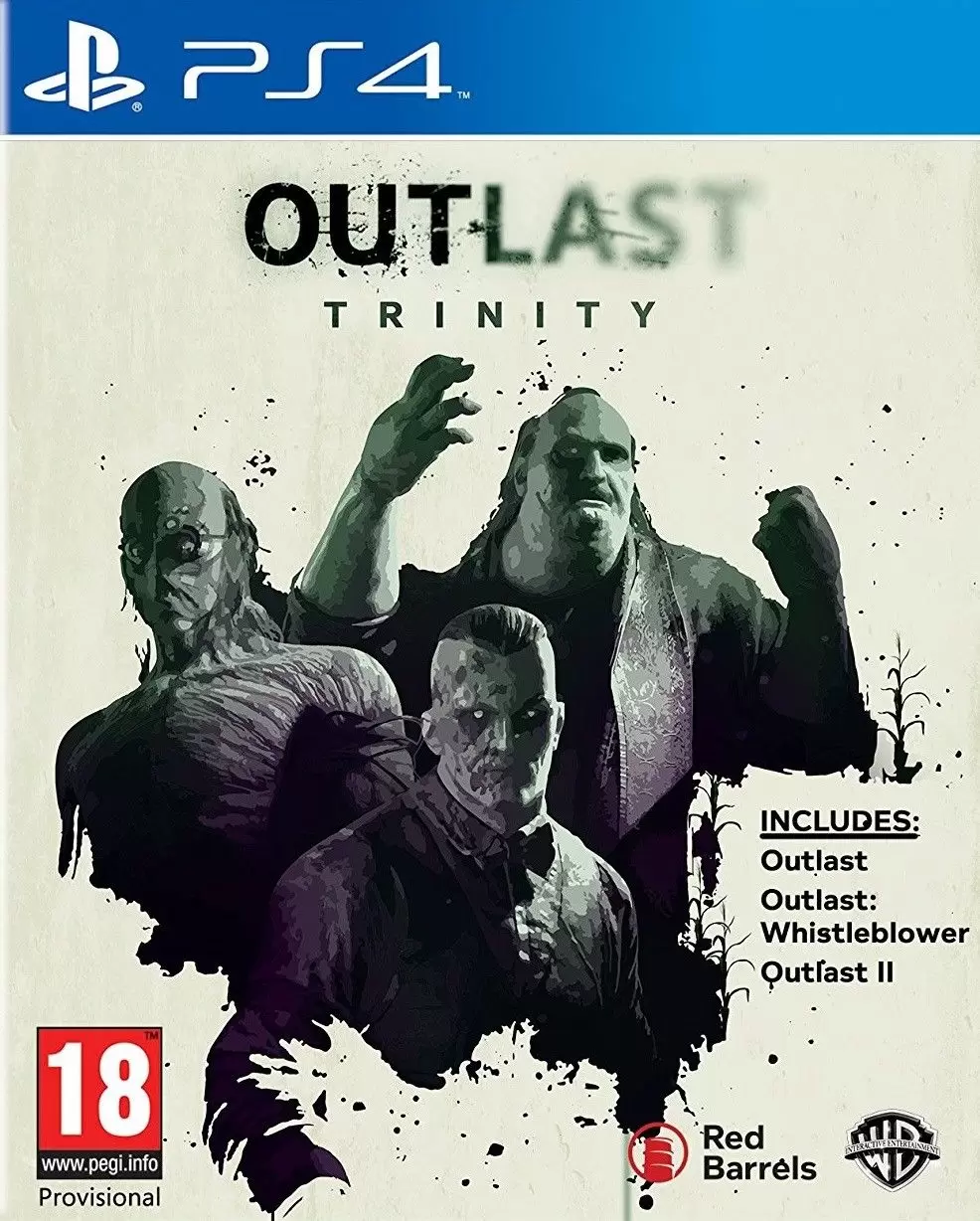 Jeux PS4 - Outlast Trinity