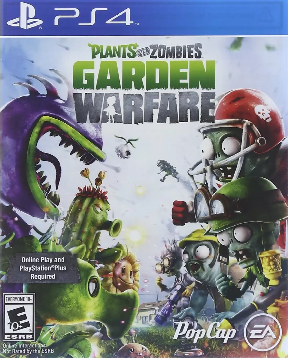 Jeux PS4 - Plants vs. Zombies: Garden Warfare