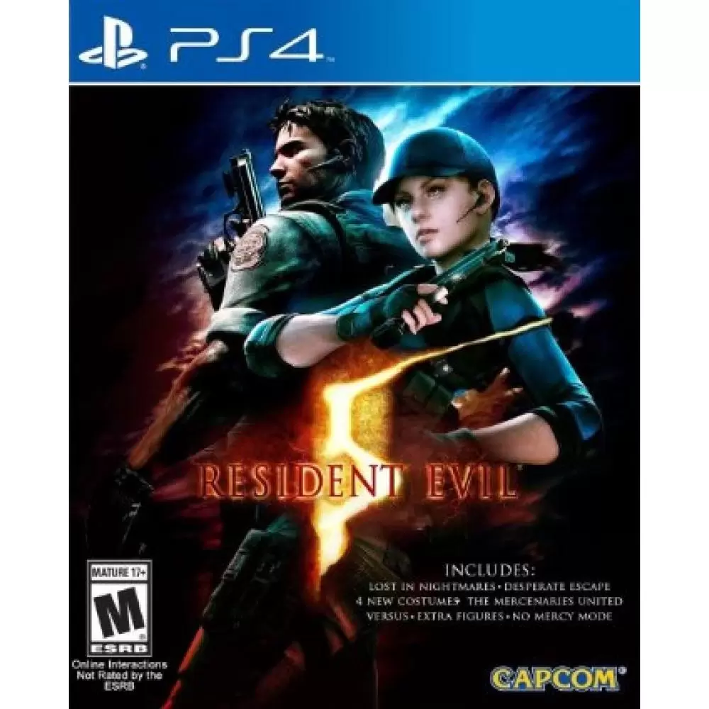 Jeux PS4 - Resident Evil 5