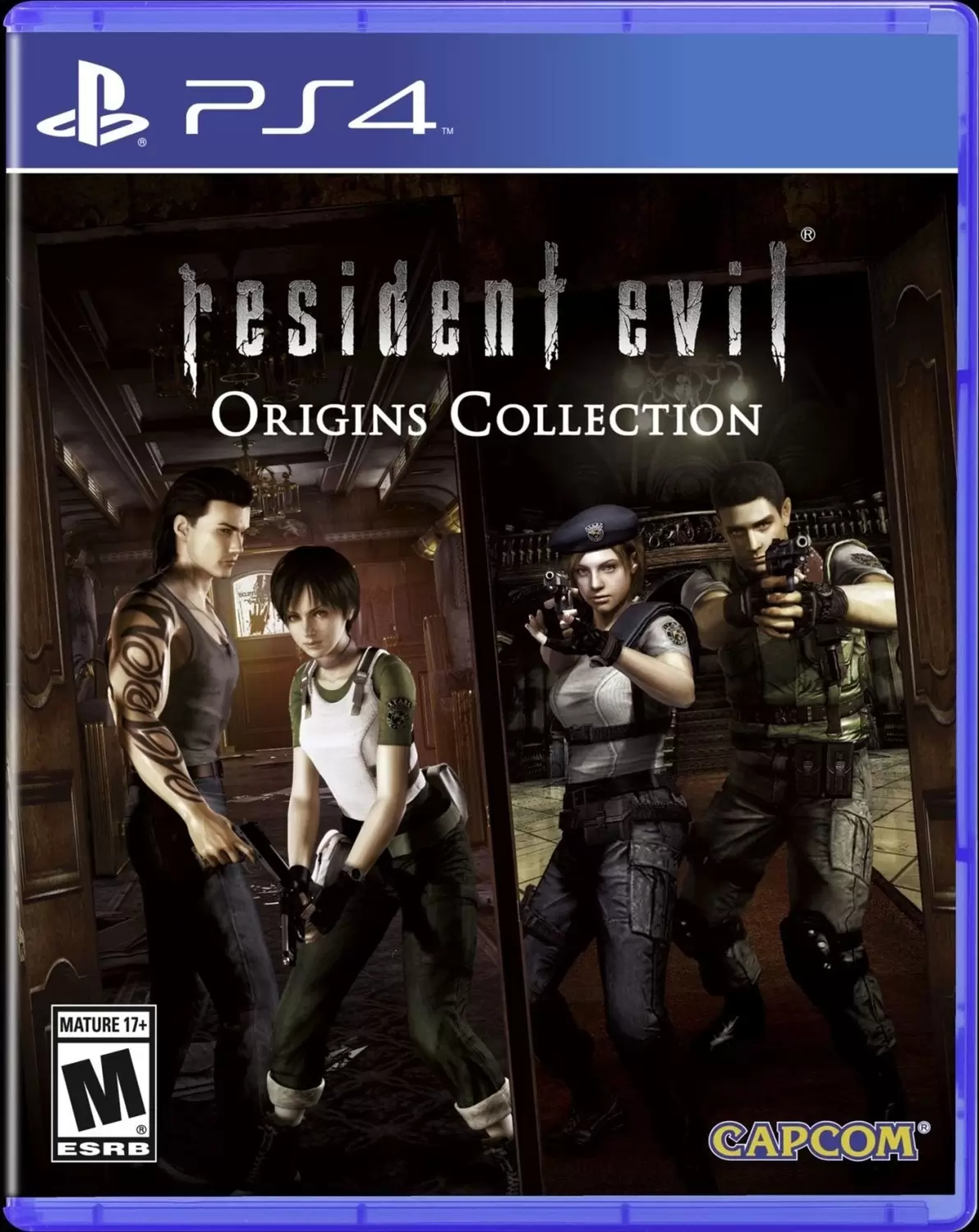 Jeux PS4 - Resident Evil: Origins Collection
