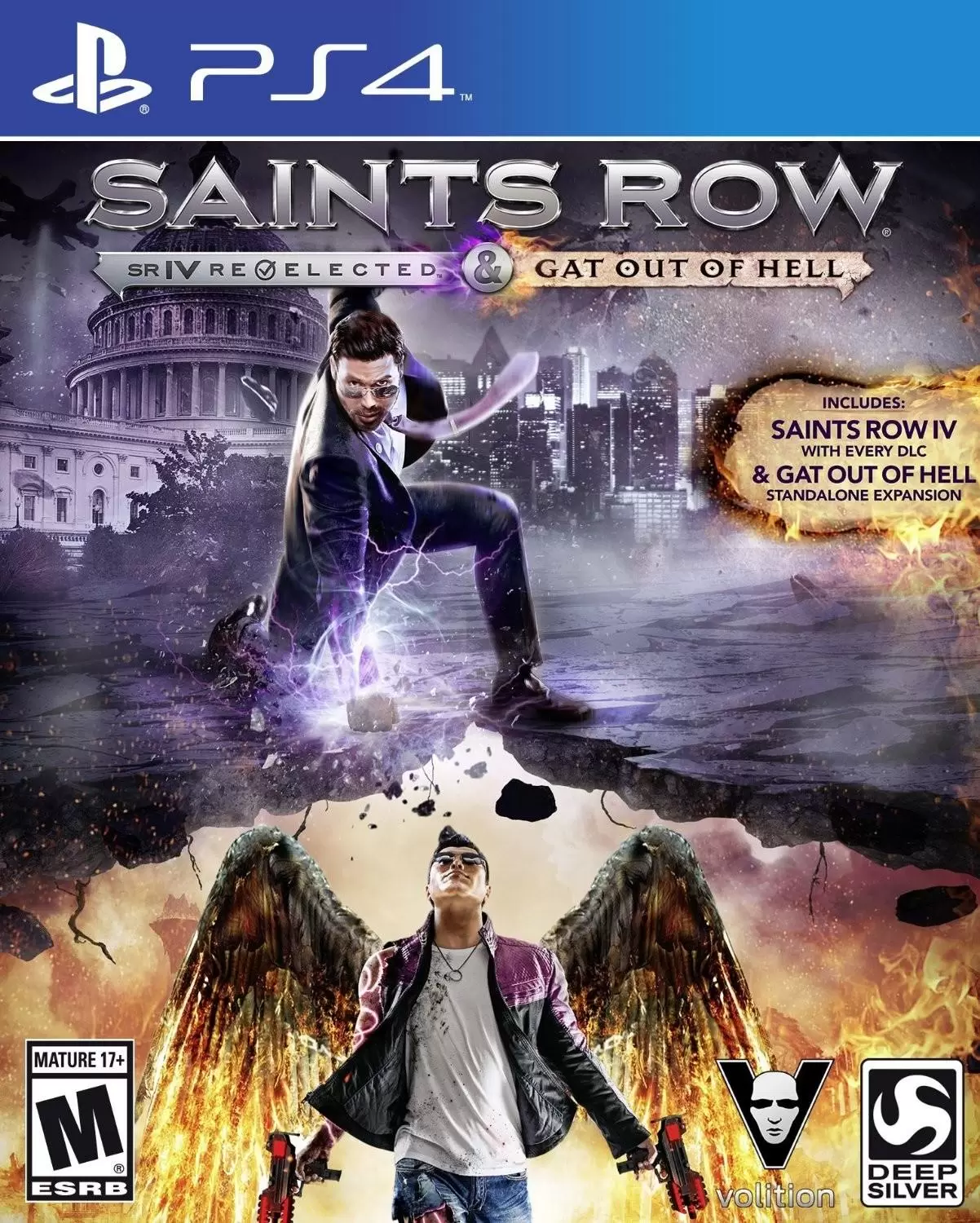 Jeux PS4 - Saints Row IV: Re-Elected