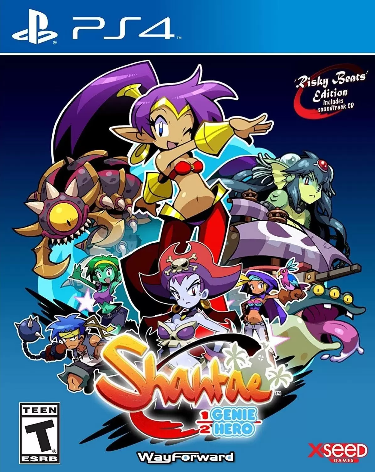 PS4 Games - Shantae: Half-Genie Hero: Risky Beats Edition