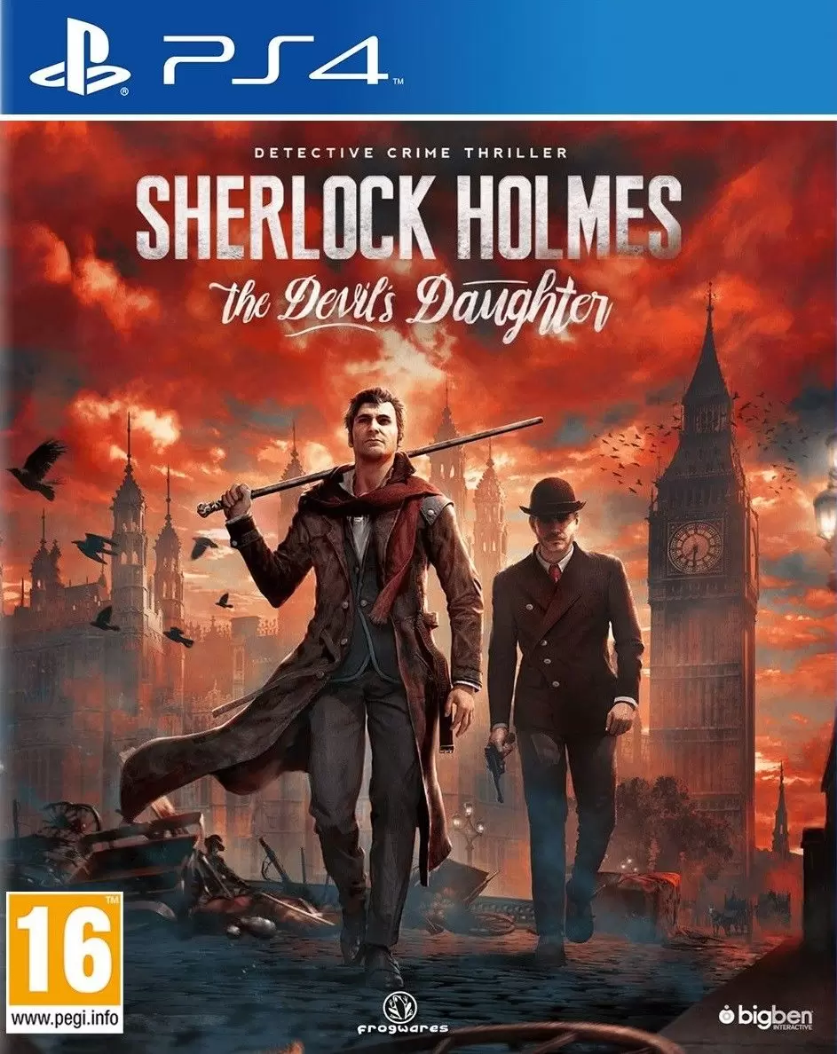 PS4 Games - Sherlock Holmes: The Devil\'s Daughter