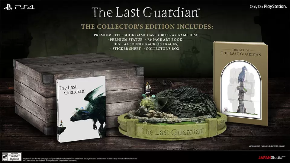 Jeux PS4 - The Last Guardian Collector\'s Edition