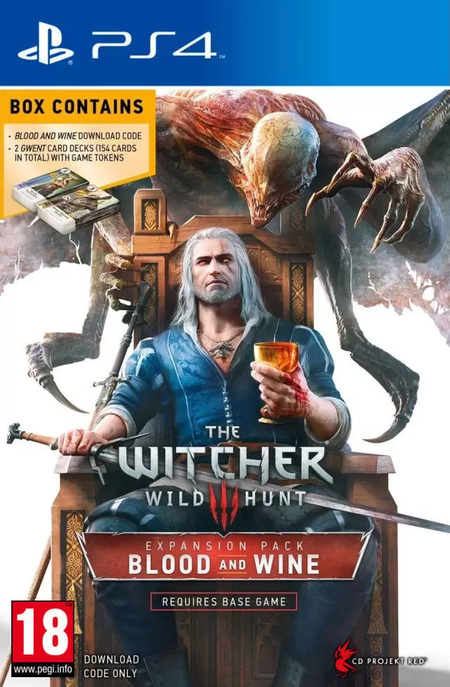 Jeux PS4 - The Witcher 3: Wild Hunt - Blood and Wine (Limited Edition)