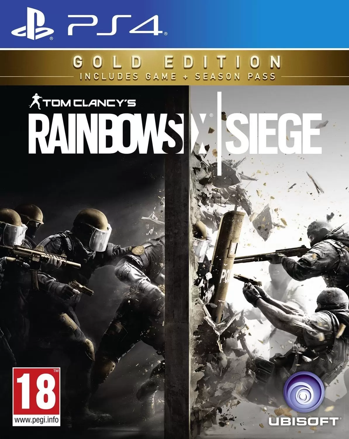 Jeux PS4 - Tom Clancy\'s Rainbow Six Siege - Gold Edition