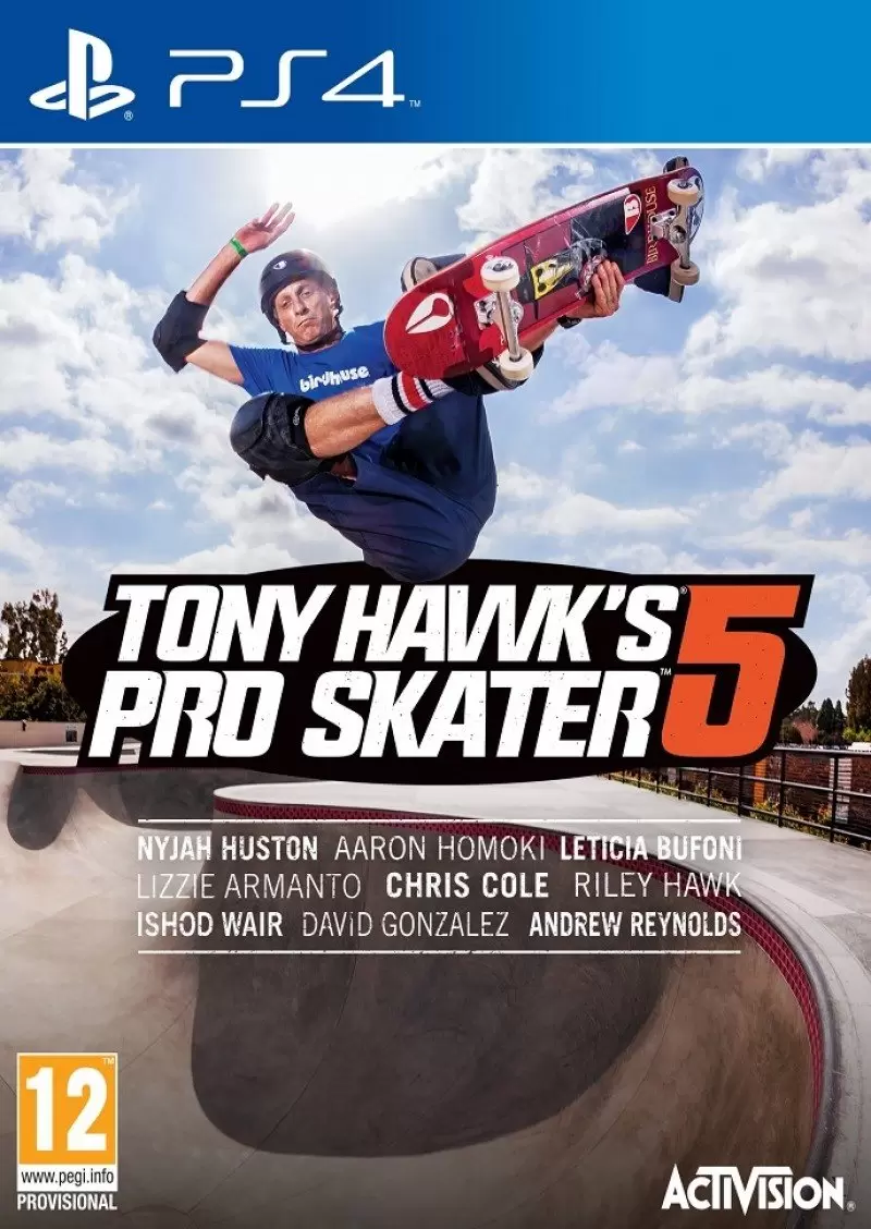 PS4 Games - Tony Hawk\'s Pro Skater 5