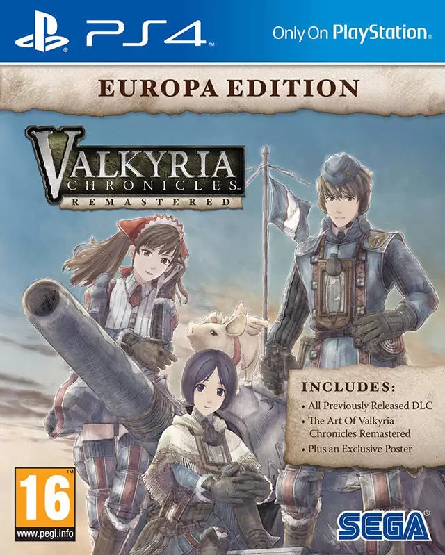 PS4 Games - Valkyria Chronicles Remastered (Europa Edition)