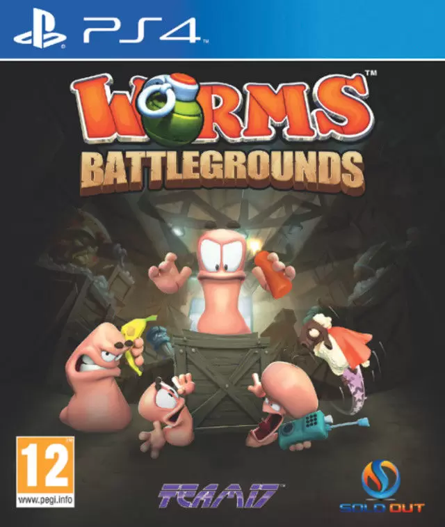 Jeux PS4 - Worms Battlegrounds