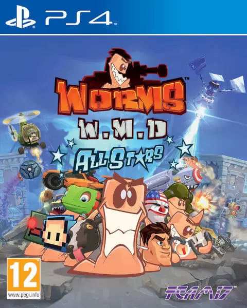PS4 Games - Worms WMD All-Stars
