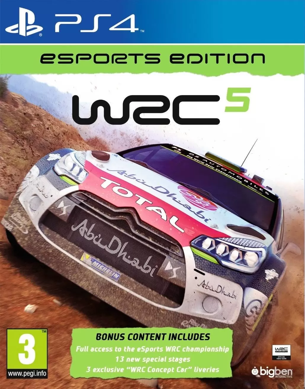 Jeux PS4 - WRC 5 Esports Edition