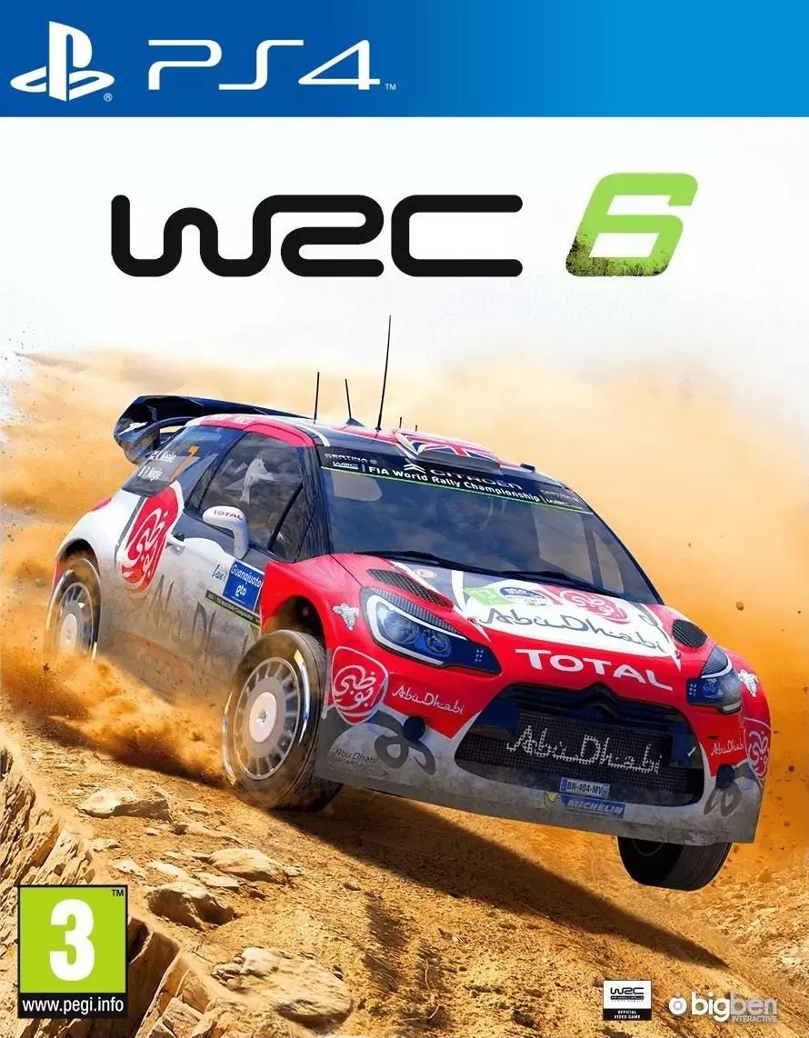 Jeux PS4 - WRC 6