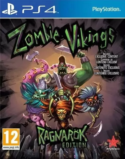 PS4 Games - Zombie Vikings
