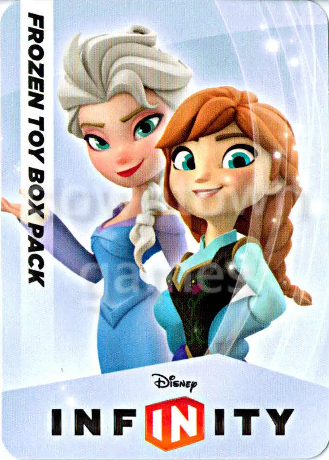 Disney Infinity 1.0 Cards - Frozen Toy box pack