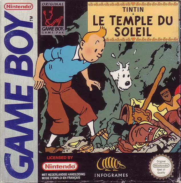 Game Boy Games - Adventures of TinTin, The: Prisoners of the Sun