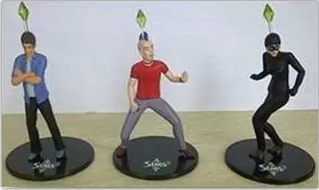 Les Sims - Sims 3 : Série de 3 figurines