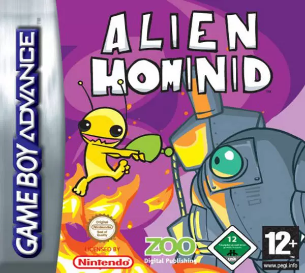 Jeux Game Boy Advance - Alien Hominid