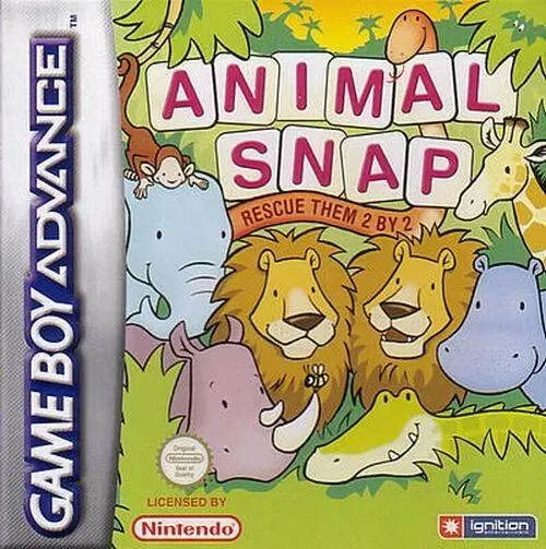 Jeux Game Boy Advance - Animal Snap