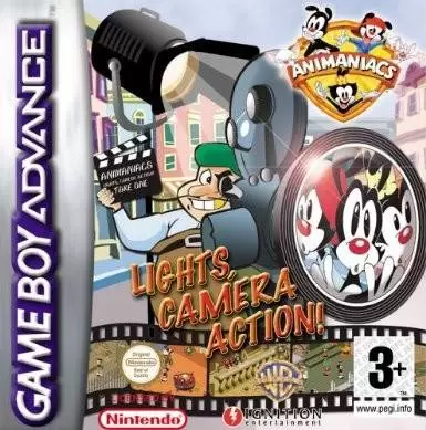 Jeux Game Boy Advance - Animaniacs: Lights, Camera, Action!