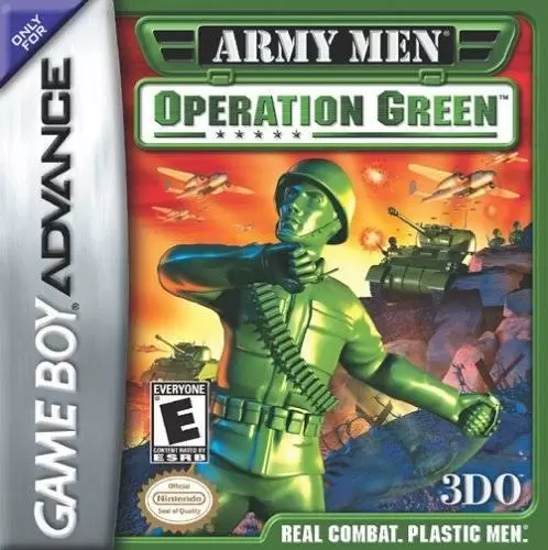 Game Boy Advance Games - Army Men: Operation Green